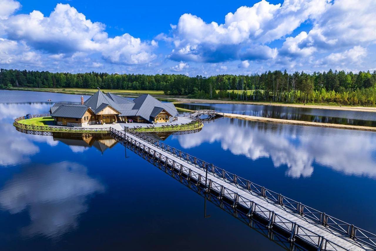 Hotel Dębowy Dwór Ruda Rozaniecka Exterior foto